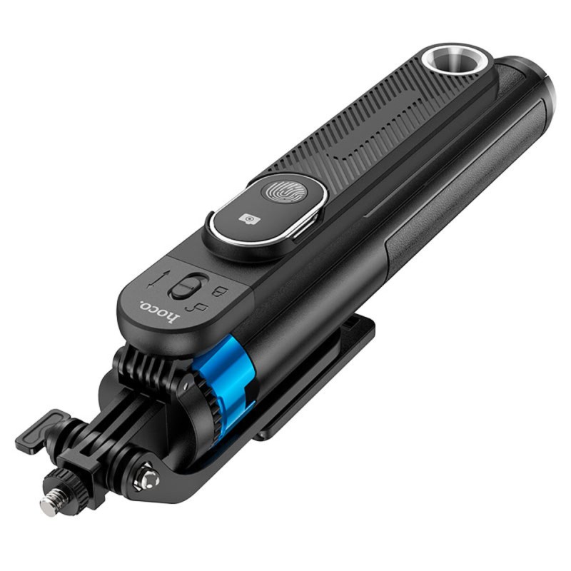 Селфі-монопод HOCO K22 Handy aluminum alloy anti-shake live broadcast holder Black (6942007623506)