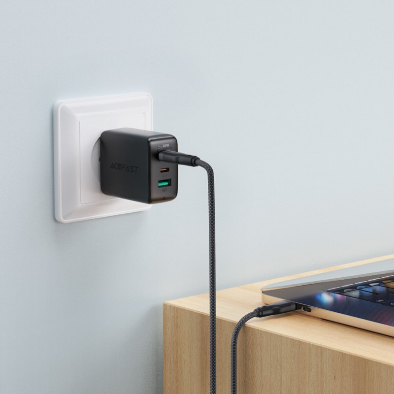 Кабель ACEFAST C8-03 USB-C to USB-C charging data cable Black (6974316282716)