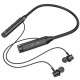 Навушники BOROFONE BE66 Motor neck-mounted BT headset Black (6941991109140)