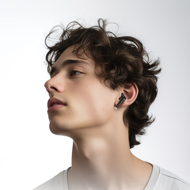 Навушники HOCO EW61 June true wireless BT headset Black (6942007617574 )