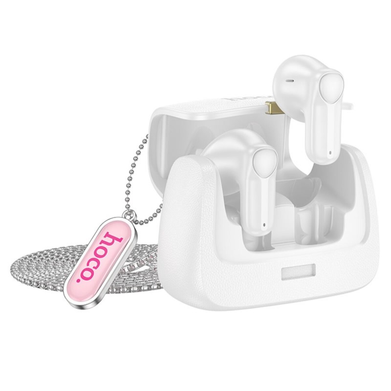 Навушники HOCO DES35 Dawn handbag BT headset White (6942007613125)