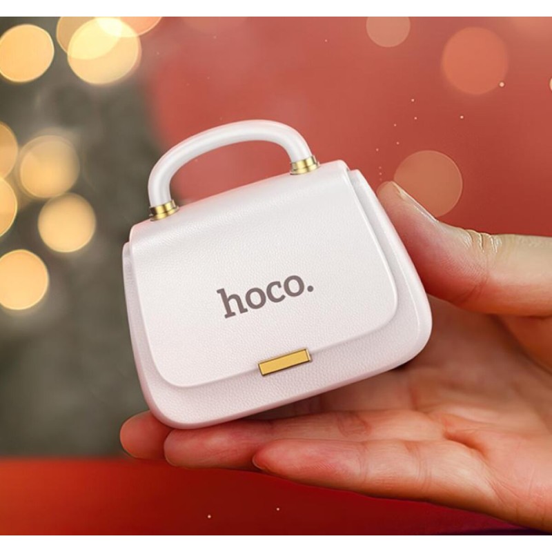 Навушники HOCO DES35 Dawn handbag BT headset White (6942007613125)