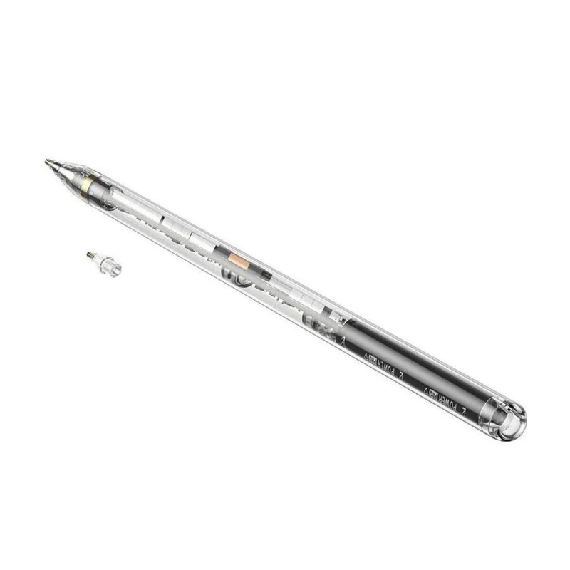 Стилус HOCO GM110 Transparent Explore Series active pad dedicated capacitive pen transparent black (6942007616744 )