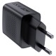 Мережевий зарядний пристрій ACEFAST A82 PD20W GaN single USB-C charger Black (6974316283232)