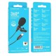 Мікрофон-петличка BOROFONE BFK11 Elegant lavalier microphone Type-C Black (6941991106682)