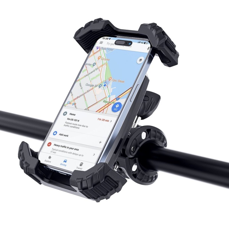 Велотримач для мобільного ACEFAST D23 bicycle phone holder Black (6974316282969)