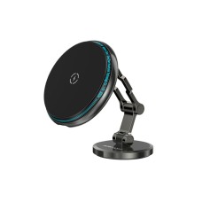 Автотримач для мобільного ACEFAST D30 magnetic folding wireless charging car holder Black (6974316283089)