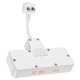 Мережевий подовжувач HOCO AC12 Reise 2-position expansion socket(PD30W/1C3A) (US) White (6942007607087)