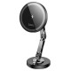 Тримач для мобiльного з БЗП HOCO HW26 Jacques metal magnetic wireless fast charging car holder Black metal gray (6942007623490)