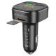 АЗП з FM-модулятором BOROFONE BC43 Flash QC3.0 car BT FM transmitter 18W Black 8525500090 (BC43B-8525500090)