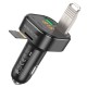 АЗП з FM-модулятором BOROFONE BC43 Flash QC3.0 car BT FM transmitter 18W Black 8525500090 (BC43B-8525500090)