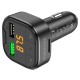 АЗП з FM-модулятором BOROFONE BC43 Flash QC3.0 car BT FM transmitter 18W Black 8525500090 (BC43B-8525500090)