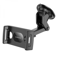 Тримач для мобільного BOROFONE BH100 Airy tablet car holder(center console) Black (6941991107634)