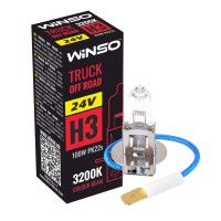 Галогенова лампа Winso H3 24V 100W PK22s TRUCK OFF ROAD Галогенова лампа Winso H3 24V 100W PK22s TRUCK OFF ROAD