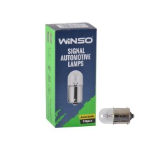 Лампа накаливания Winso 12V R10W 10W BA15s, 10шт