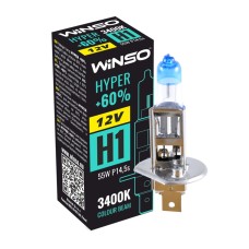 Галогеновая лампа Winso H1 12V 55W P14.5s HYPER +60%