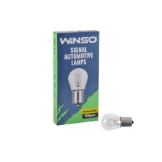 Лампа накаливания Winso 12V P21W 21W BA15s, 10шт