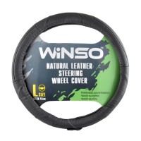 Чохол на кермо Winso L, Ø39-41 шкіряний