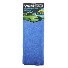 Тряпка из микрофибры Winso, 40x40см, синя
