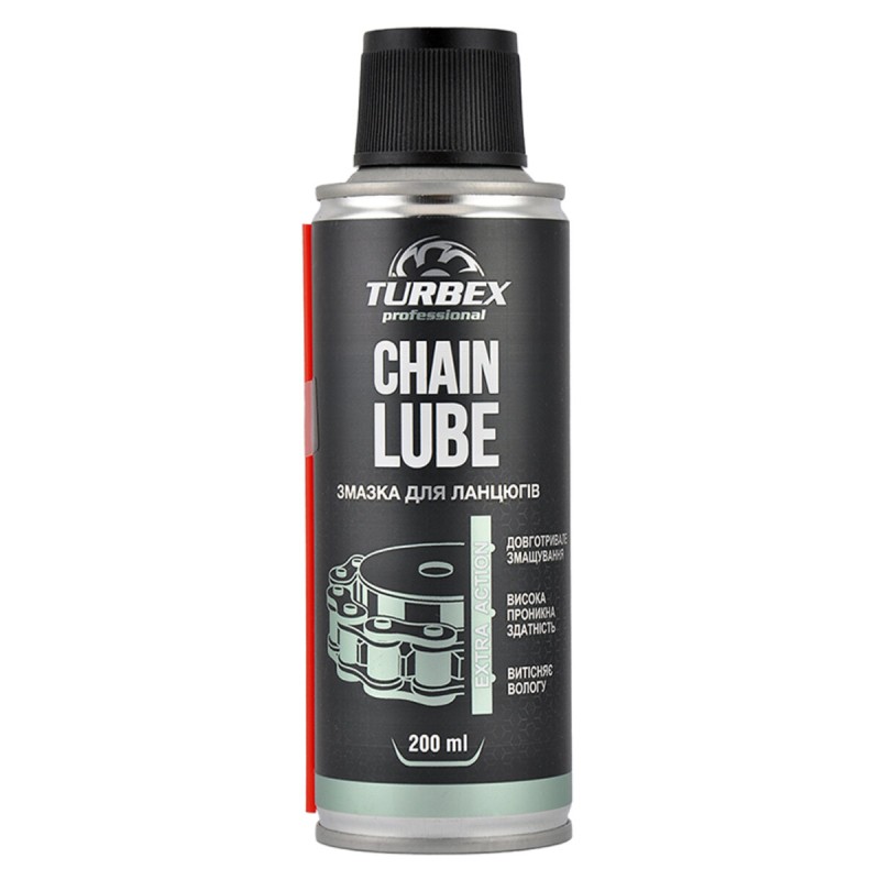 Смазка для цепей Turbex Chain Lube Road, 200мл