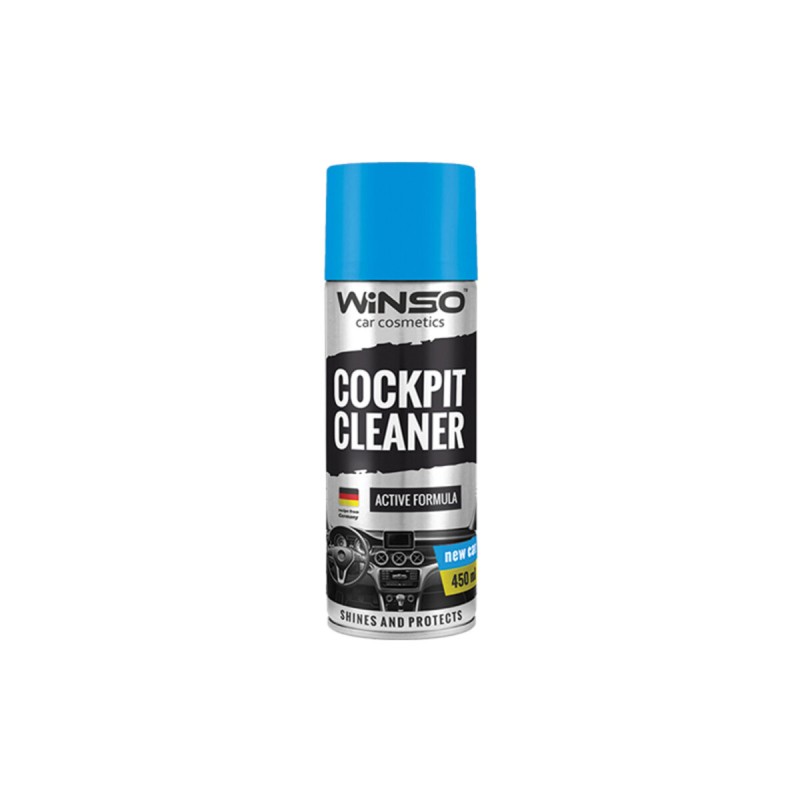 Полироль для панели приборов Winso Cockpit Cleaner Новая Машина, 450мл