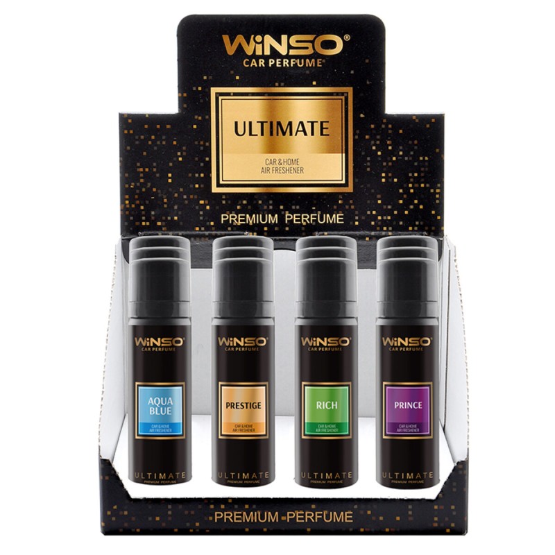 Освежитель воздуха WINSO ULTIMATE аэрозольный спрей 75мл MIX