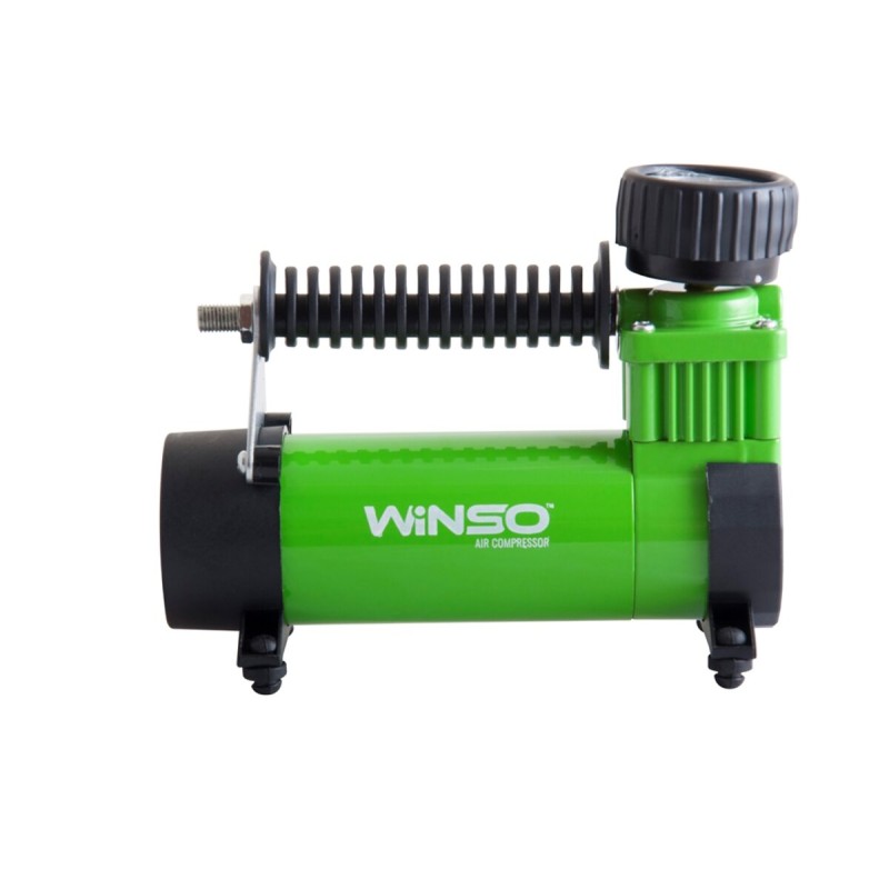 Компрессор автомобильный Winso 7 Атм 35 л/мин 170Вт, кабель 3м, шланг 1м