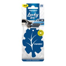 Освежитель воздуха WINSO Lucky Leaf, целлюлозный ароматизатор, New Car