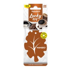 Освежитель воздуха WINSO Lucky Leaf, целлюлозный ароматизатор, Coffee