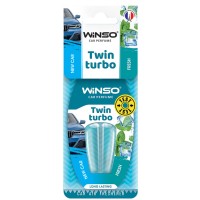 Ароматизатор с двойной капсулой Winso Twin Turbo - New Car & Fresh