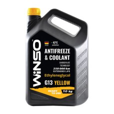 Антифриз Winso Antifreeze & Coolant Yellow -42°C (желтый) G13, 10кг