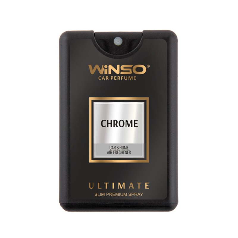 Освежитель воздуха WINSO ULTIMATE Slim Sprey спрей 18мл - Chrome
