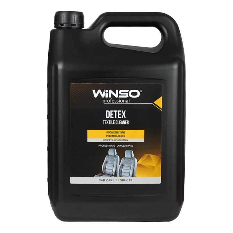 Очиститель салона Winso Detex Interior Cleaner (текстиль, винил, пластик) концентрат 1:10, 5л