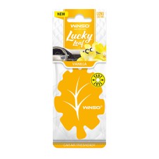 Освежитель воздуха WINSO Lucky Leaf, ароматизатор целлюлозный, Vanilla