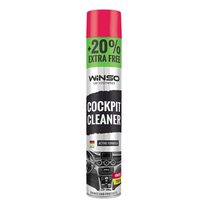Полироль для панели приборов Winso Cockpit Cleaner Вишня, 750мл