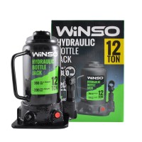 Домкрат гидравлический бутылочный Winso 12т 200-380мм