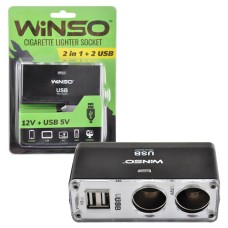 Разветвитель прикуривателя Winso 2в1