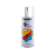 Краска акриловая Winso Spray 450мл хром (BRIGHT CHROME)