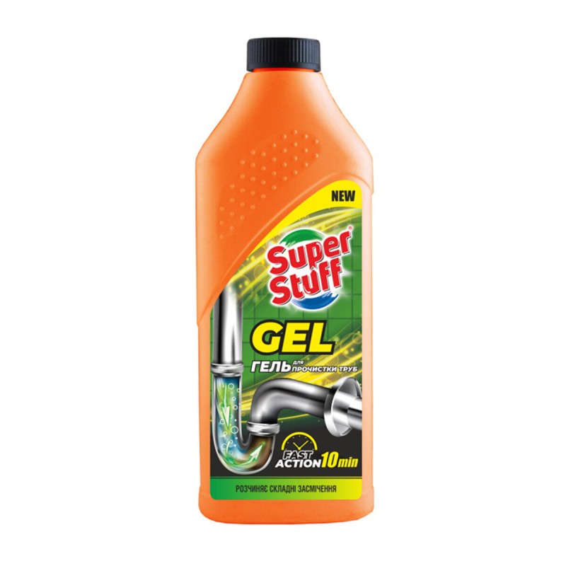 Гель для прочистки труб Super Stuff Gel, 1000мл