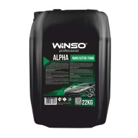 Активная пена Winso Alpha Nano Active Foam для бесконтактной мойки (концентрат 1:12-1:6 для пенокомлекта), 22кг