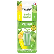 Ароматизатор с двойной капсулой Winso Twin Turbo - Lemon & Lime