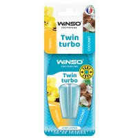 Ароматизатор с двойной капсулой Winso Twin Turbo - Vanilla & Coconut