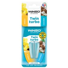 Ароматизатор с двойной капсулой Winso Twin Turbo - Vanilla & Coconut