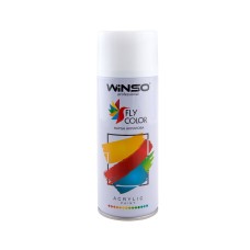 Краска акриловая Winso Spray 450мл белый матовый (MATT WHITE/RAL9010)