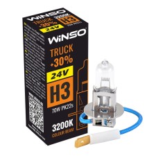 Галогеновая лампа Winso H3 24V 70W PK22s TRUCK +30%