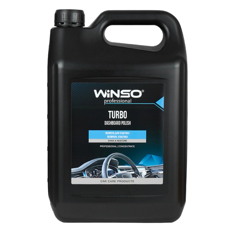 Полироль-молочко Winso Turbo Cockpit Milk для пластика, 5л