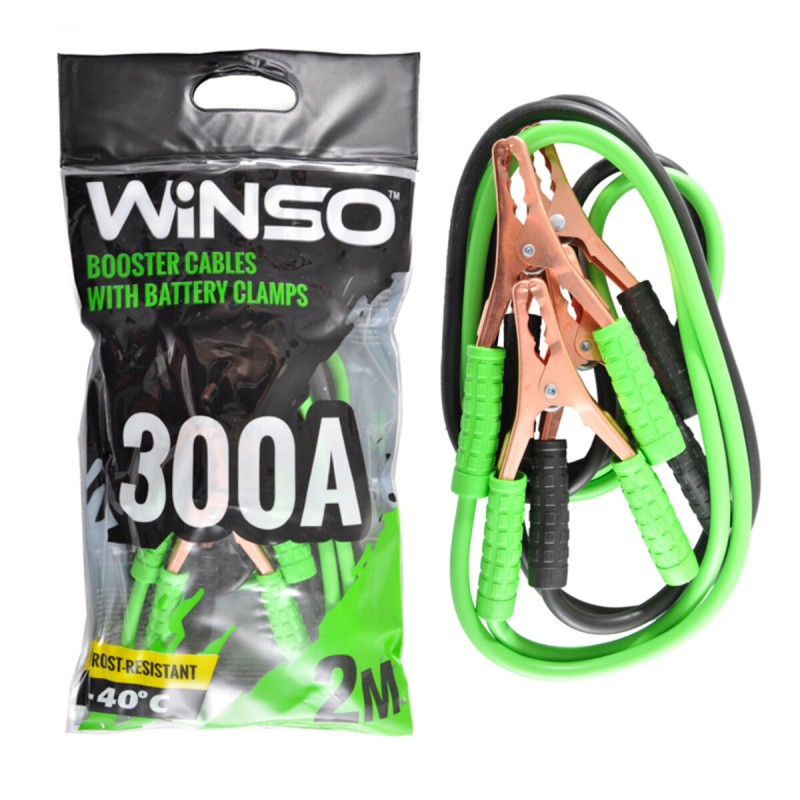 Провода-прикуриватели Winso 300А, 2м 138300