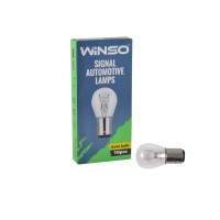 Лампа накаливания Winso 12V P21/4W 21/4W BAZ15d, 10шт Лампа накаливания Winso 12V P21/4W 21/4W BAZ15d, 10шт