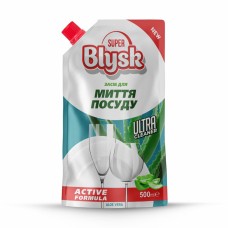 Средство для мытья посуды Super Blysk алоэ вера дой-пак, 500мл