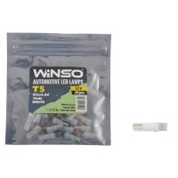 LED автолампа Winso 12V FLUX T5 W2x4.6d, 20шт